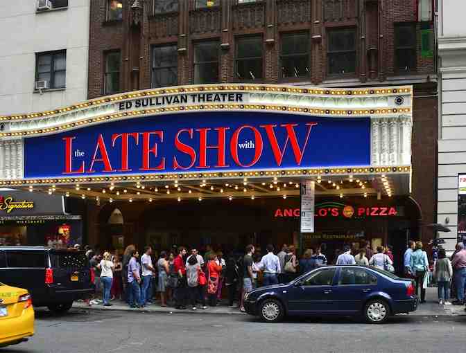 Two VIP Tickets to THE LATE SHOW WITH STEPHEN COLBERT