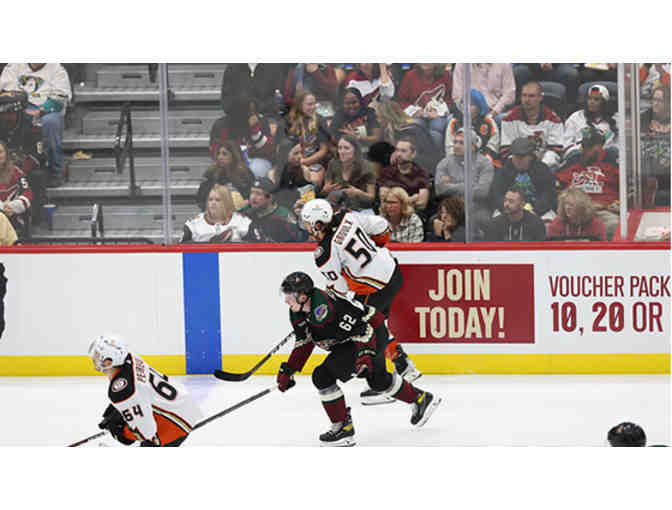 Four Glass Seats for Tucson Roadrunners Hockey