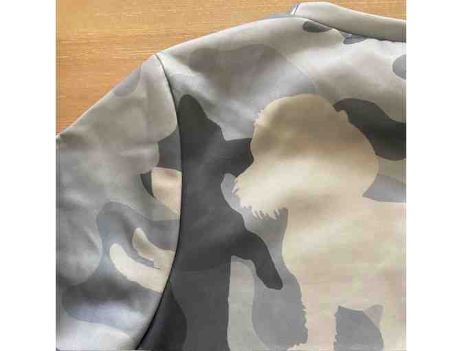 Dachshund Camo Print Ladies Sweatshirt - Photo 3