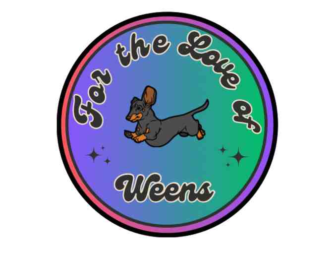 Dachshund Cafe Tea Towel - 100% Cotton -- Donated by 'For the Love of Weens'