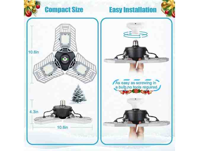 Garage Lights Led Deformable Garage Light Ceiling LED 60W 6000Lumen