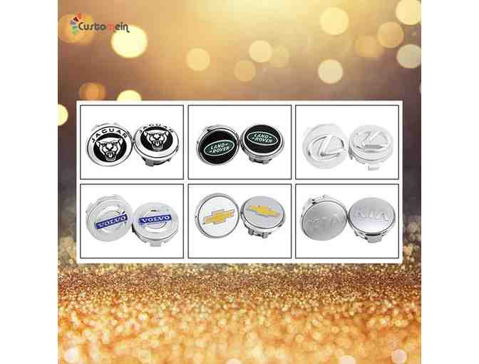 LED Wheel Center Cap Magnetic Suspension(4 PCs)