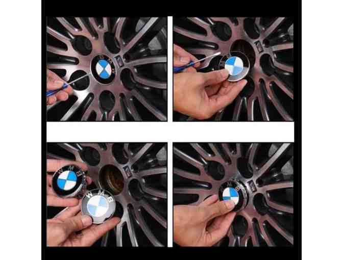 LED Wheel Center Cap Magnetic Suspension(4 PCs)