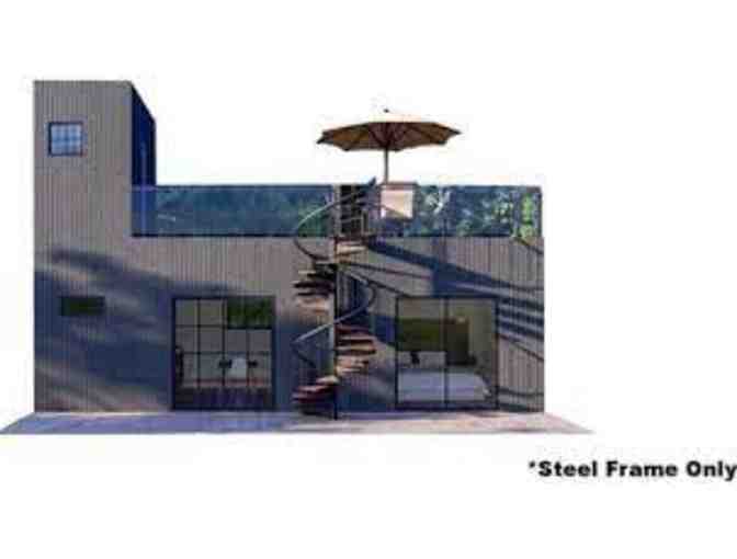 Getaway Pad 540 sq. ft. 1 Bed and Roof Deck Tiny Home Steel Frame Building Kit ADU Cabin G