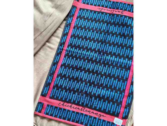 Chichicastenango Hand Towel with Traditional Guatemalan Textile Design - Photo 2