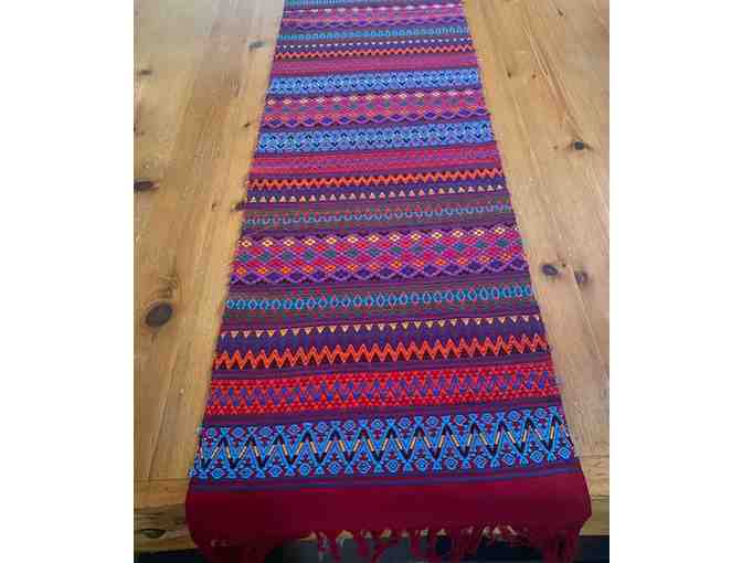 Beautiful, colorful Guatemalan table runner - Photo 1