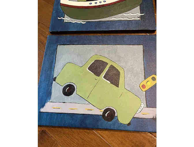 Transportation Nursery Art