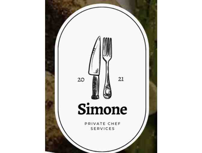 Simone Private Chef Services - 4 Course Premium Prix-fix Menu plus Bottle of Champagne - Photo 1