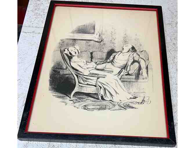 SIX HONORE DAUMIER PRINTS CIRCA 1840s - Photo 2