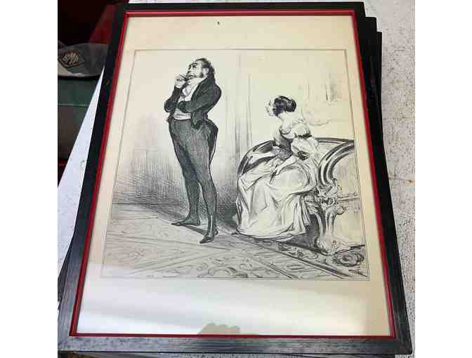 SIX HONORE DAUMIER PRINTS CIRCA 1840s - Photo 5