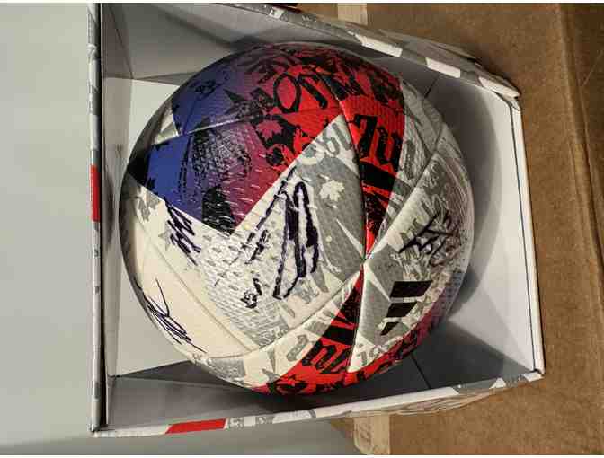 Signed MLS Official Match Ball by LAFC