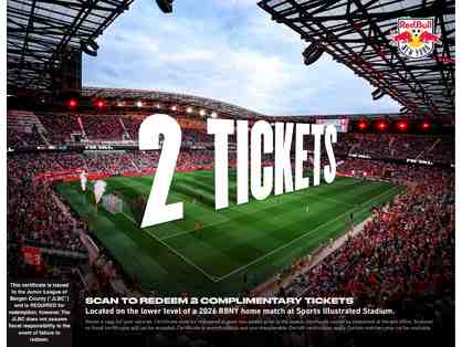 (2) Red Bulls Tickets
