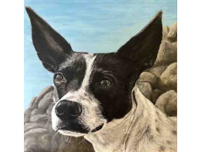 Hand Painted Pet Portrait from K. Dodge Art