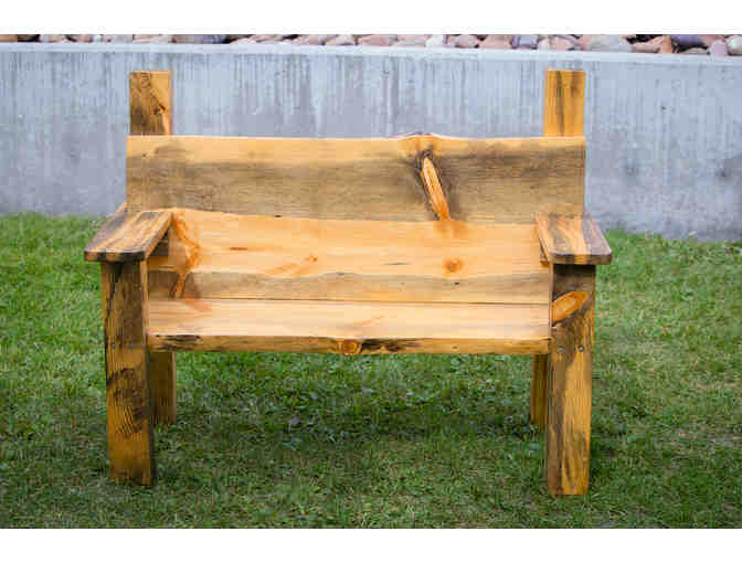 Custom Made Solid Wood Bench