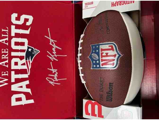 Football - Autographed New England Patriots - (Rare, David Andrews)