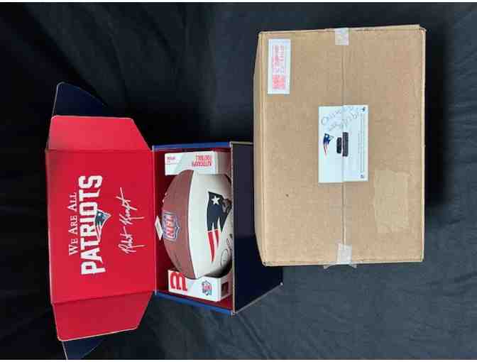 Football - Autographed New England Patriots - (Rare, David Andrews)
