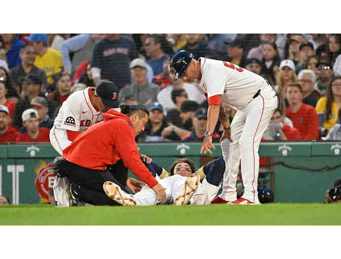 Boston Red Sox - Autographed MLB Baseball - (Triston Casas, First Base)