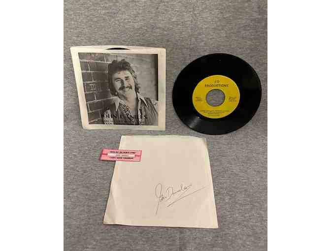 Scuba Record - Autographed, RARE Find - John Langlois (45 RPM)