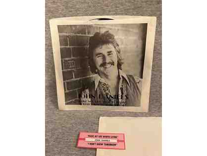 Scuba Record - Autographed, RARE Find - John Langlois (45 RPM)