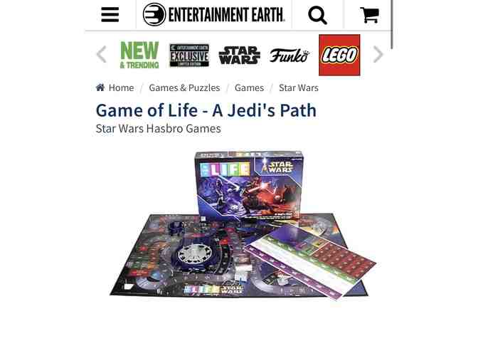 Game: Star Wars (2002) - Vintage, Out-of-Print 'Game of Life' (Board Game)