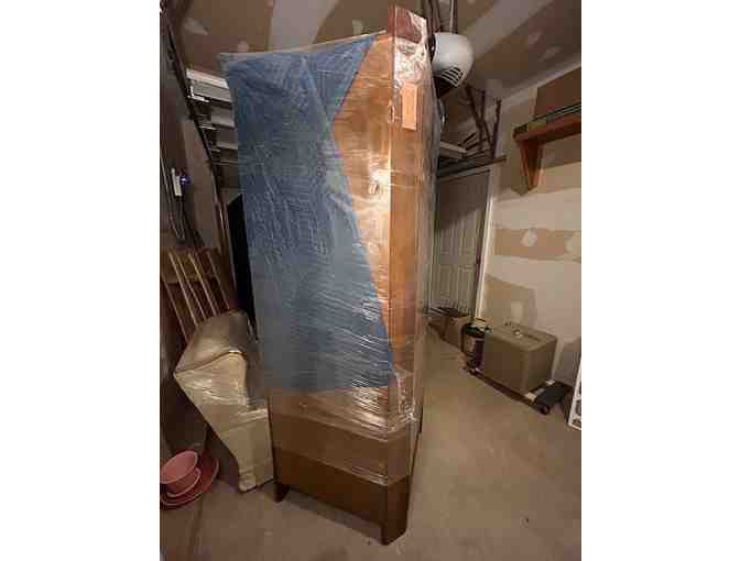 Furniture, Vintage (1960) - Henkel Harris, Corner Cabinet (Original Receipts)