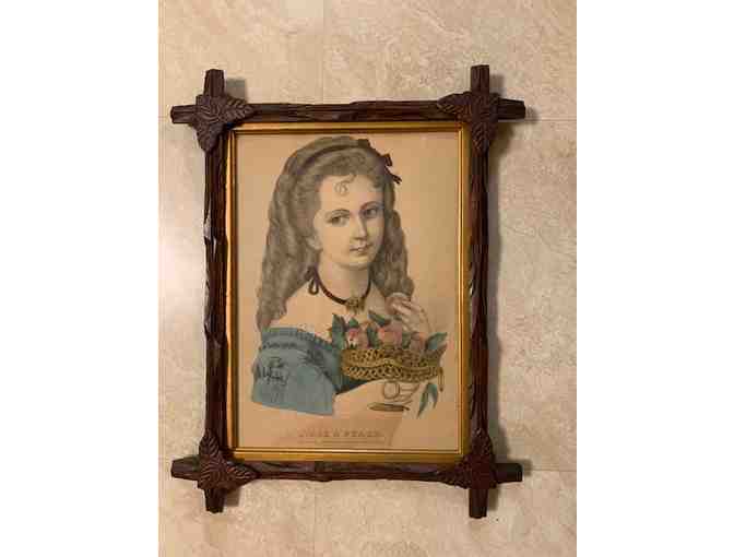 Original Lithograph (1874) - Currier & Ives - (Antique, 150 Years Old)