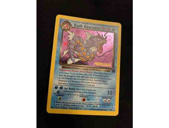 Pokemon ('Pre-Release', 2000) Dark Gyarados - Hologram, Never Played