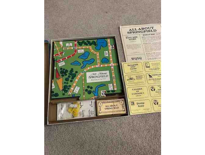 Springfield (Rare: 1982 Board Game) 'All About Springfield