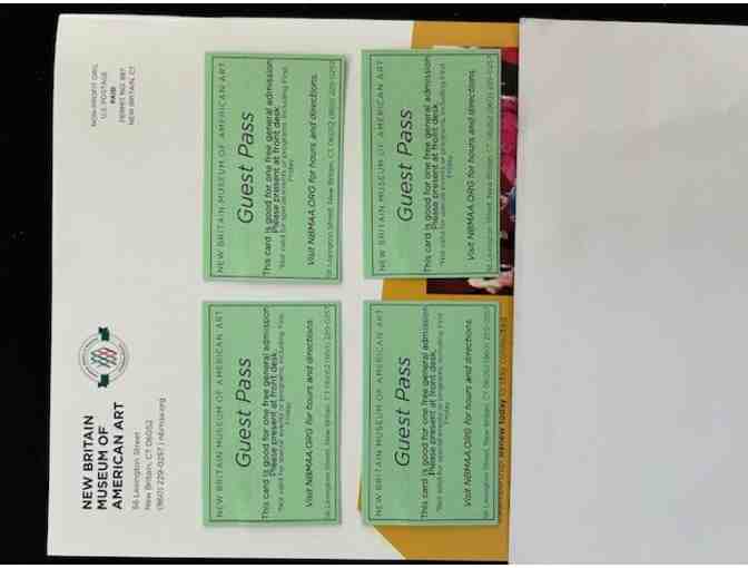 ADMISSION 'Art Museum' (4 Passes, to New Britain Art Museum)