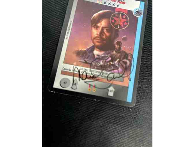 3 AUTOGRAPH: Star Wars (Luke Skywalker, Mark Hamill, 1995)