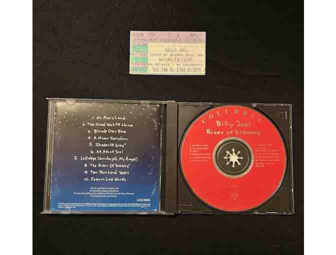 CONCERT: BILLY JOEL (1994, Ticket Stub) (River of Dreams Tour + Original CD)