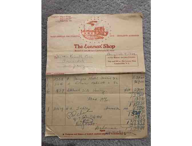 VINTAGE 1960's China Closet (Corner) - Mid-Century Modern, Original Receipts - Photo 6