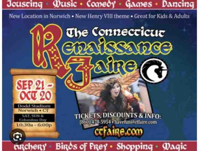 TICKETS 'Renaissance Faire' (2 Passes, Any date, CT