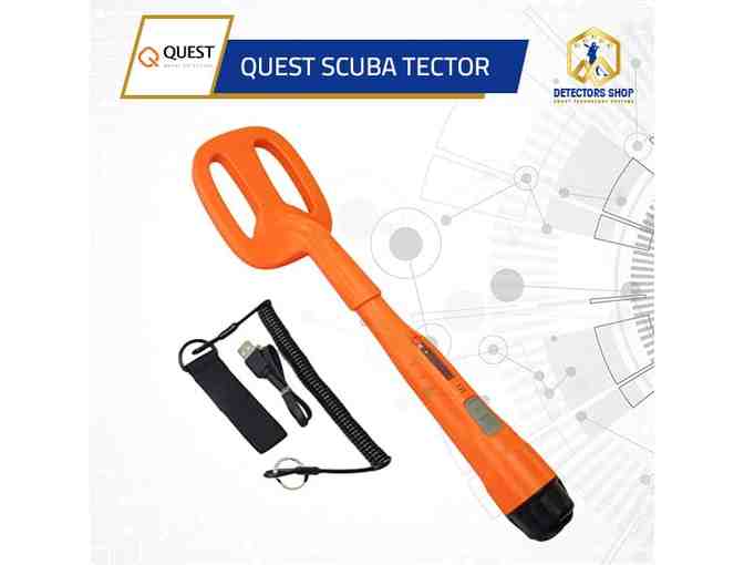 2 WATERPROOF Metal Detector (Underwater, for Land or Sea Use)