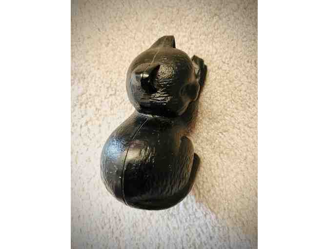 1 CAT (1920's Doorstop) Antique: Cast Iron (Garden, House, or Halloween)