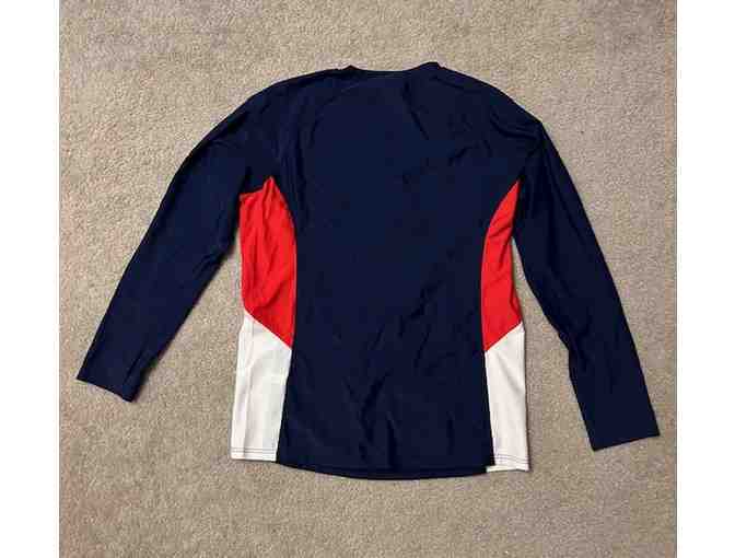 TURTLE Shirt (Small) - RASHGUARD (Adult, Blue)