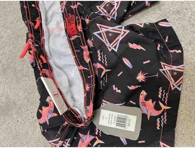 1 "Large" SHARK SWIM SUIT (Black/Purple - "Party Sharks") - Photo 4