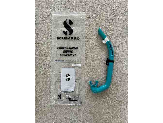 SNORKEL ScubaPro - Foldable (Turquoise, Apnea Style) - Photo 1