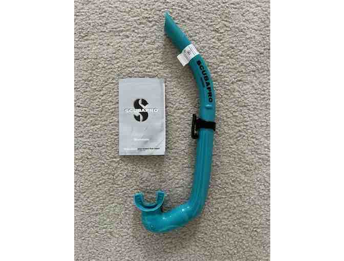 SNORKEL ScubaPro - Foldable (Turquoise, Apnea Style) - Photo 3