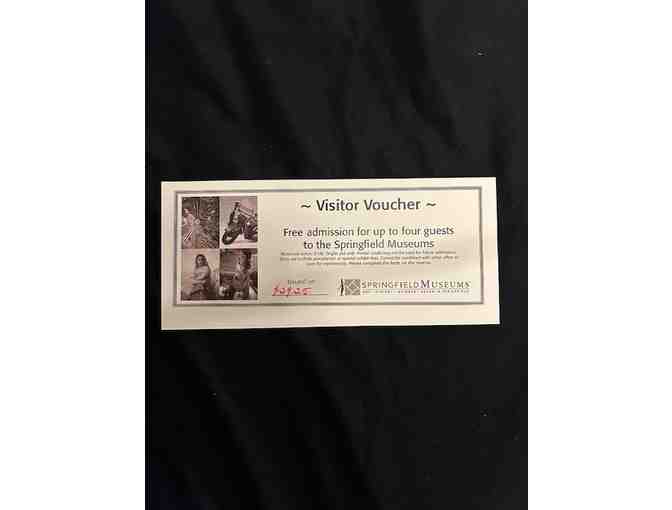 4 ADMISSION: Springfield Museum (FREE, 4 Tickets) - Photo 3