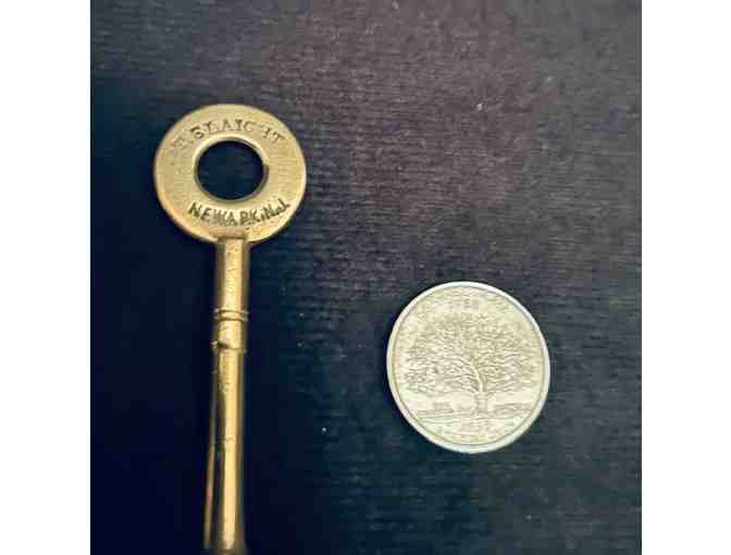 1910's: RAILROAD Antique TRAIN (Brass Key) - New Jersey Rails - Photo 3