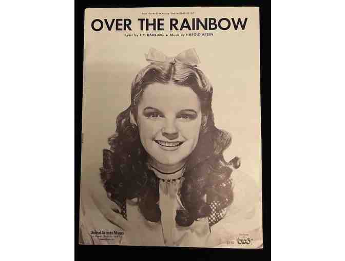 1967: WIZARD OF OZ (Original Sheet Music, 1967, OVER THE RAINBOW) - Photo 1