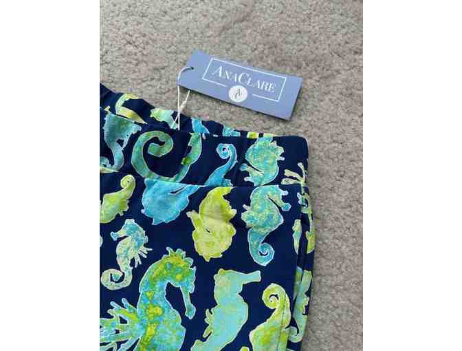 OCEAN (Small) SEAHORSE - LEGGINGS - by AnaClare Active - Photo 2