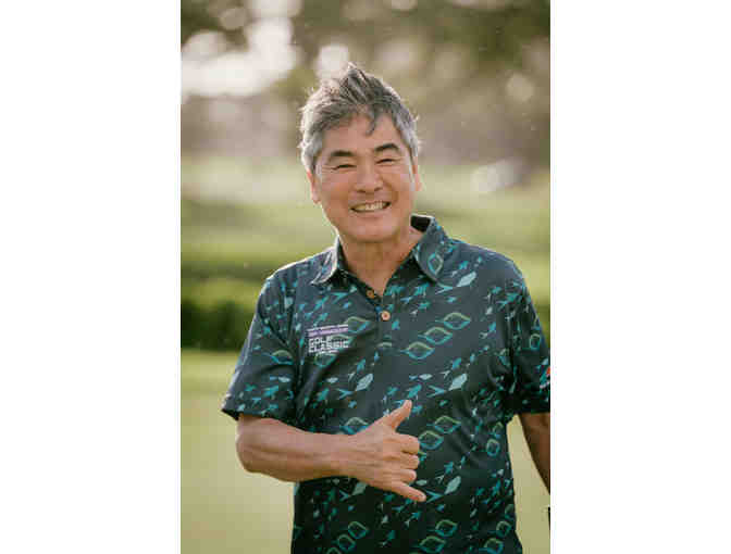 APPAREL: Exclusive Fighting Eel x HFWF Roy Yamaguchi Dry Fit Polo (Women's M)-1 - Photo 4