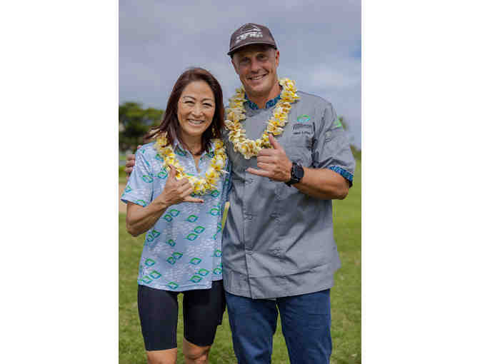 APPAREL: Exclusive Fighting Eel x HFWF24 Roy Yamaguchi Dry Fit Polo (Women's M)-1 - Photo 1