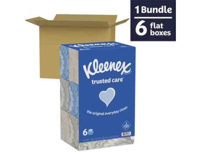 51757-01: Kleenex Trusted Care Facial Tissues, 4 bundles, 4 Flat Boxes in a Bundle