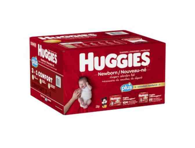 53296-00: HUGGIES LITTLE SNUGGLERS PLUS SUPER COLOSSAL PK DIAPER 126