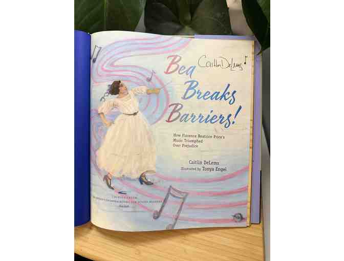Autographed Children's Book 'Bea Breaks Barriers'