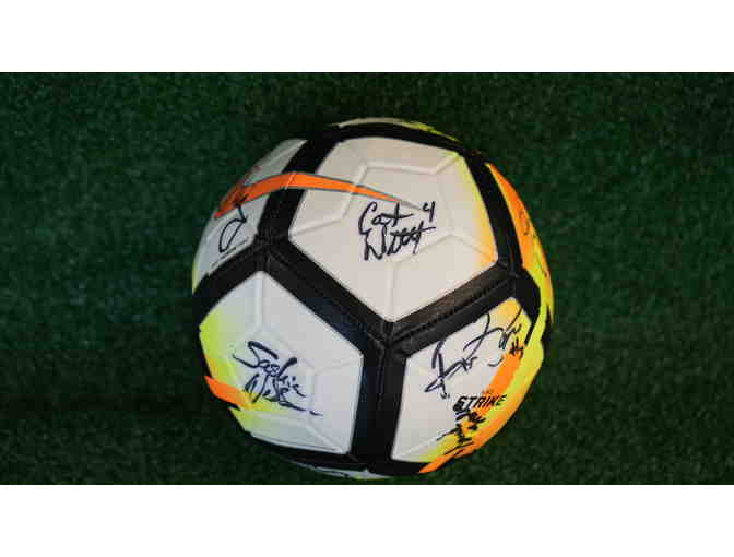2018 Congressional Soccer Match Autographed Nike Ball