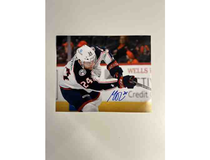 Mathieu Olivier Autographed Puck and Photo